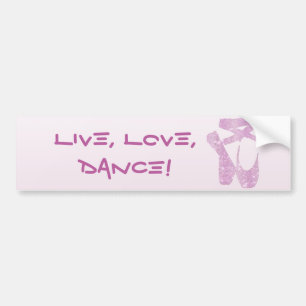 pink slippers bumper sticker