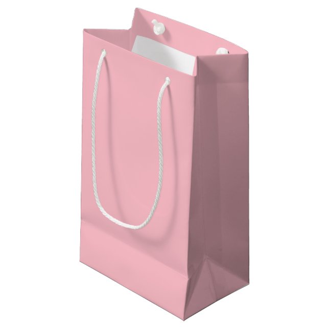Pink Small Gift Bag (Front Angled)