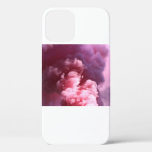 Pink smoke iPhone 12 case