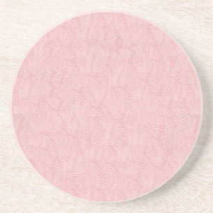 Pink Snake Skin Coaster