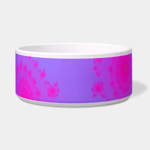 Pink Sneeze Dog Bowl