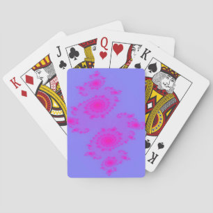 Pink Sneeze Fractal Playing Cards