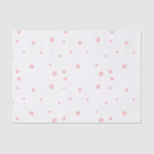 Pink Snowflake Christmas Tissue Paper