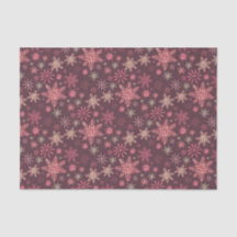 Pink Snowflakes Christmas