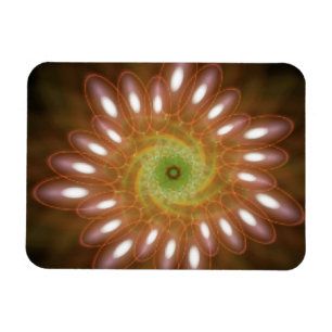 Pink Soap Bubbles in Abstract Magnet