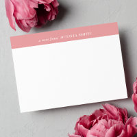 PINK SOFT PERSONALIZED FAMILY NAME MONOGRAM