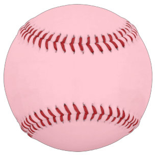Pink Solid Colour Softball