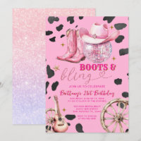 Pink Space Cowgirl Adult Birthday Party