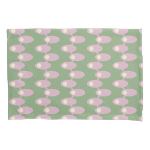 Pink Spaceships Pillowcase