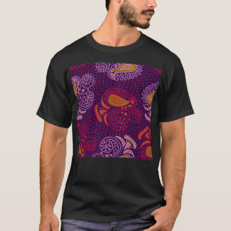 Pink Spades motifs African print T-Shirt