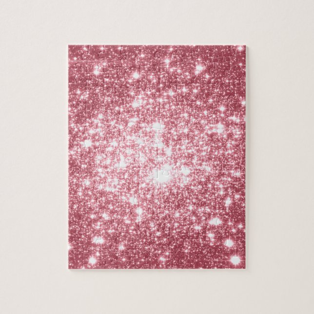 Pink Sparkle Jigsaw Puzzle (Vertical)