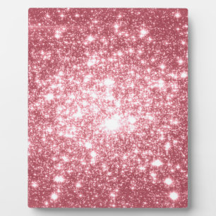 Pink Sparkle Plaque