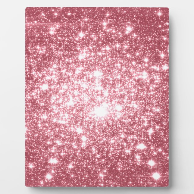 Pink Sparkle Plaque (Front)