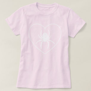 Pink Spider Heart T-Shirt