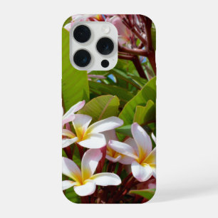 Pink Splendor, Pink Frangipani Blooms On A Tree iPhone 15 Pro Case