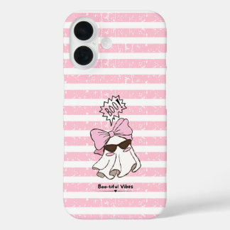 Pink Spooky Cute Ghost Phone Case