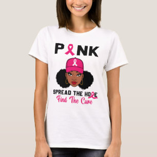 Pink Spread The Hope Find The Cure Breast Cancer A T-Shirt