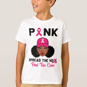 Pink Spread The Hope Find The Cure Breast Cancer A T-Shirt