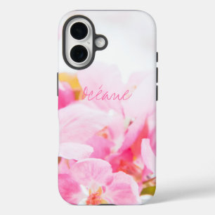 Pink Spring Apple Blossoms iPhone 16 Case