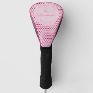 Pink Spring Wedding Cherry blossom and cherries Golf Head Cover