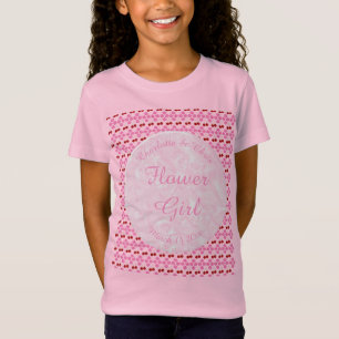 Pink Spring Wedding Cherry blossom and cherries T-Shirt