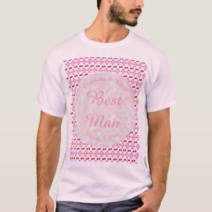 Pink Spring Wedding Cherry blossom and cherries T-Shirt