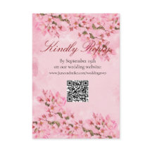 Pink Springtime Cherry Blossoms 