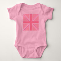 Pink Square Union Jack/Flag