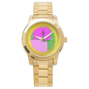 Pink Squares Watch