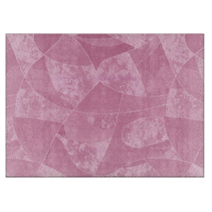 Pink Stain Glass Cutting Board