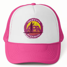 Pink Stamp Hat