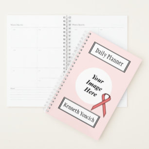 Pink Standard Ribbon by Kenneth Yoncich Planner