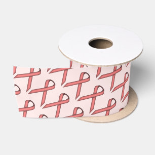 Pink Standard Ribbon by Kenneth Yoncich Satin Ribbon