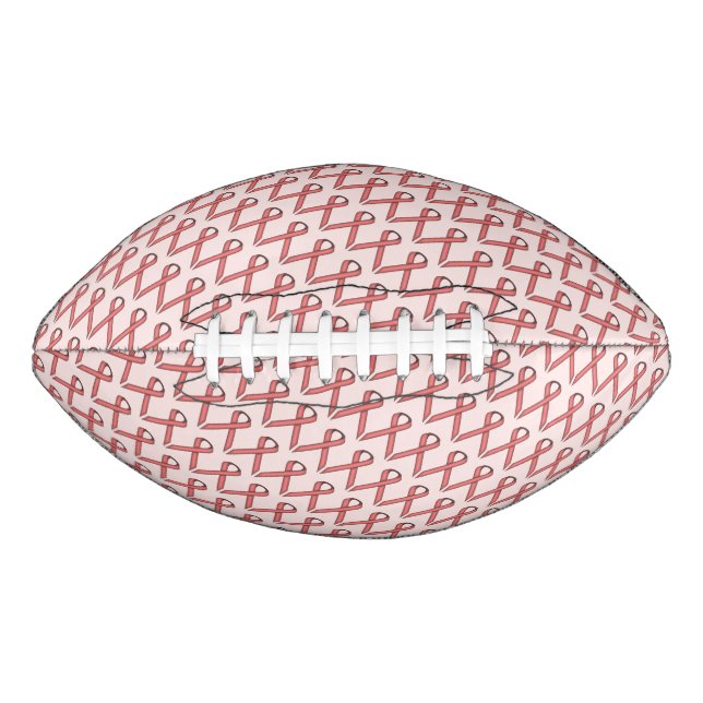 Pink Standard Ribbon Football (Front)