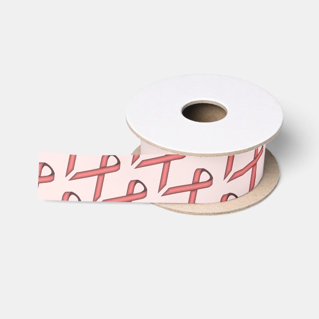 Pink Standard Ribbon Satin Ribbon (Spool)