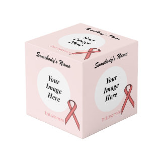 Pink Standard Ribbon Template by Kenneth Yoncich Cube