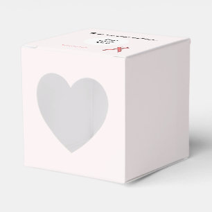 Pink Standard Ribbon Template by Kenneth Yoncich Favour Box