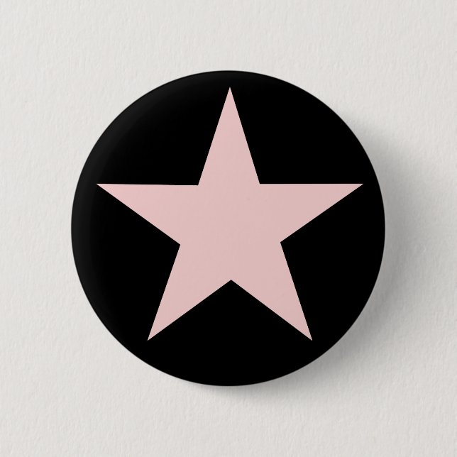 Pink Star Button (Front)