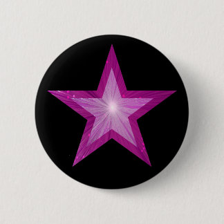 Pink Star button black