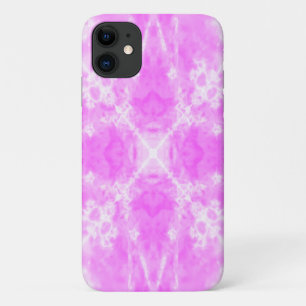 Pink star kaleidoscope pattern Case-Mate iPhone case