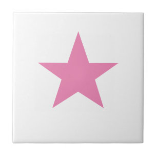 Pink Star Tile