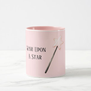 Pink Star Wish Mug