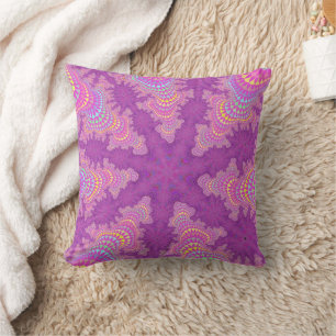 Pink Starburst Cushion