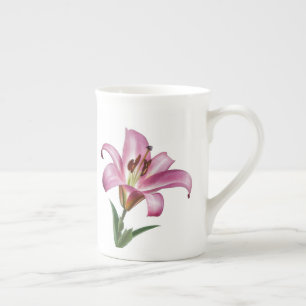 Pink Stargazer Lily Mug