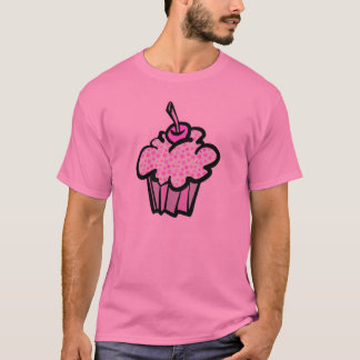 pink stars cupcake T-Shirt