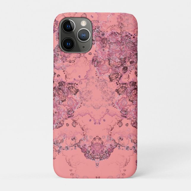 Pink Stone Abstract  Case-Mate iPhone Case (Back)