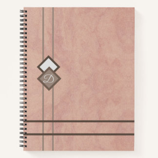 Pink stone notebook
