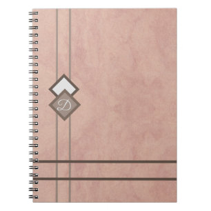 Pink stone notebook