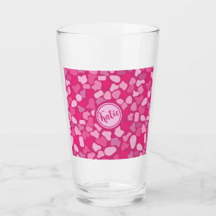 Pink Stone Pattern- Glass