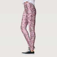 Pink Stonewashed Anaconda Snakeskin